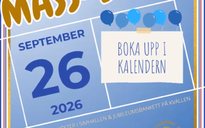 Vi firar 50 år lördagen den 26 september